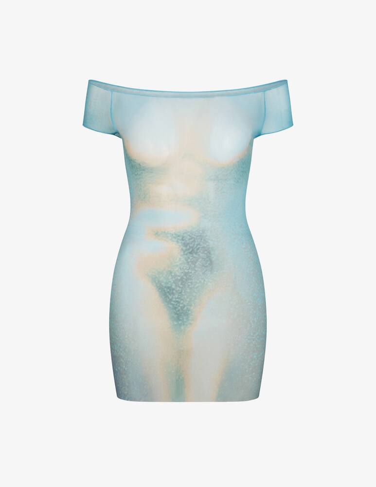 rinascente SKIMS Abstract print mini dress