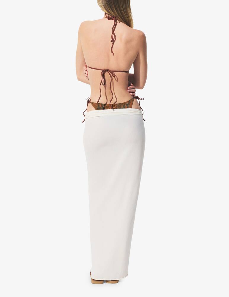 rinascente SKIMS Tie waist sarong skirt