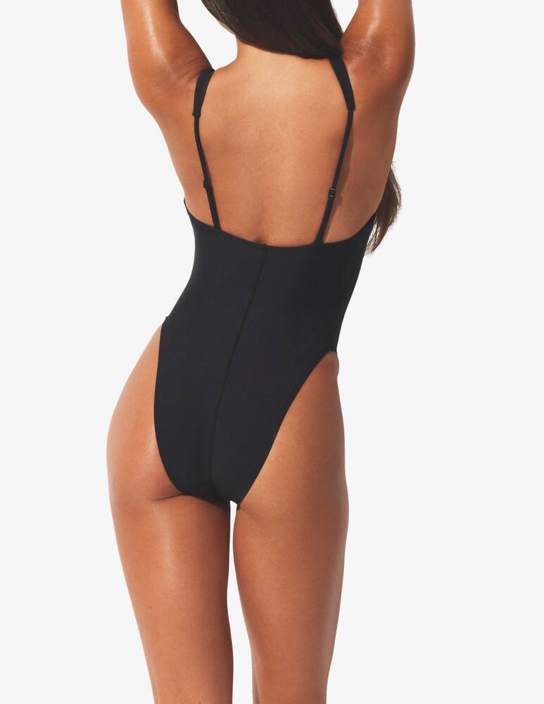 rinascente SKIMS Plunge one piece swimsuit