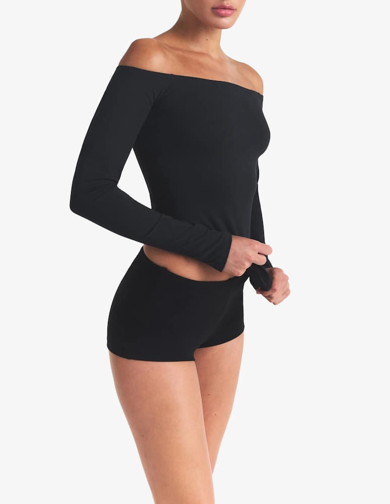 SKIMS Top off shoulder maniche lunghe - immagine 1 SKIMS Top off shoulder maniche lunghe - immagine 1