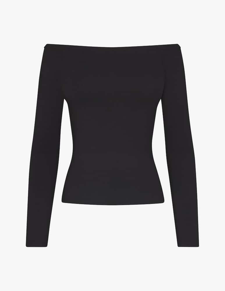 SKIMS Top off shoulder maniche lunghe - immagine 5 SKIMS Top off shoulder maniche lunghe - immagine 5