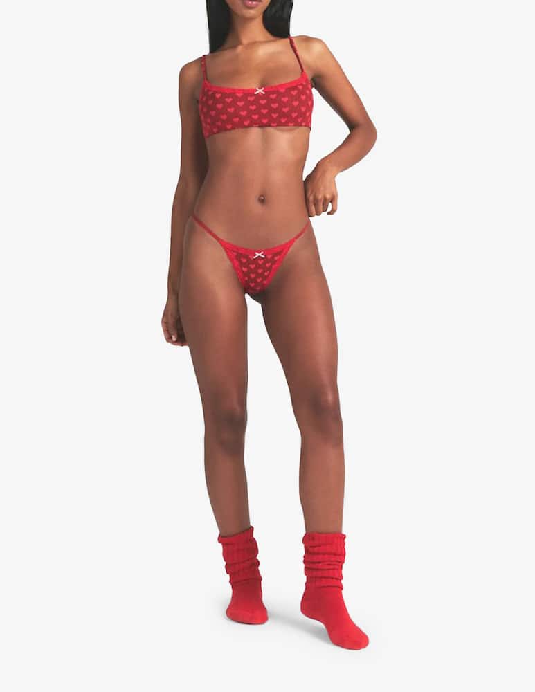 rinascente SKIMS Perizoma pizzo pointelle