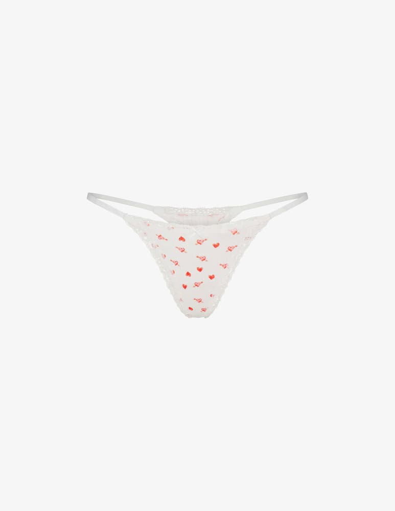 rinascente SKIMS Perizoma con pizzo pointelle