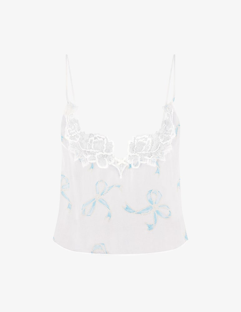 SKIMS Set top e shorts in seta - immagine 6