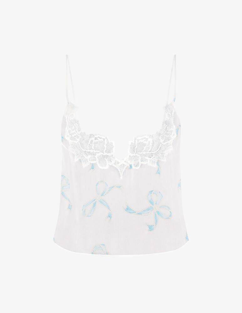 rinascente SKIMS Set top e shorts in seta