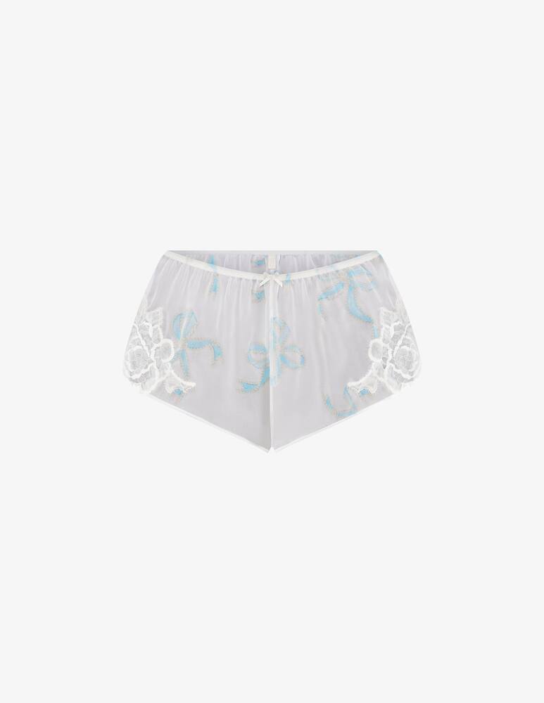 SKIMS Set top e shorts in seta - immagine 7