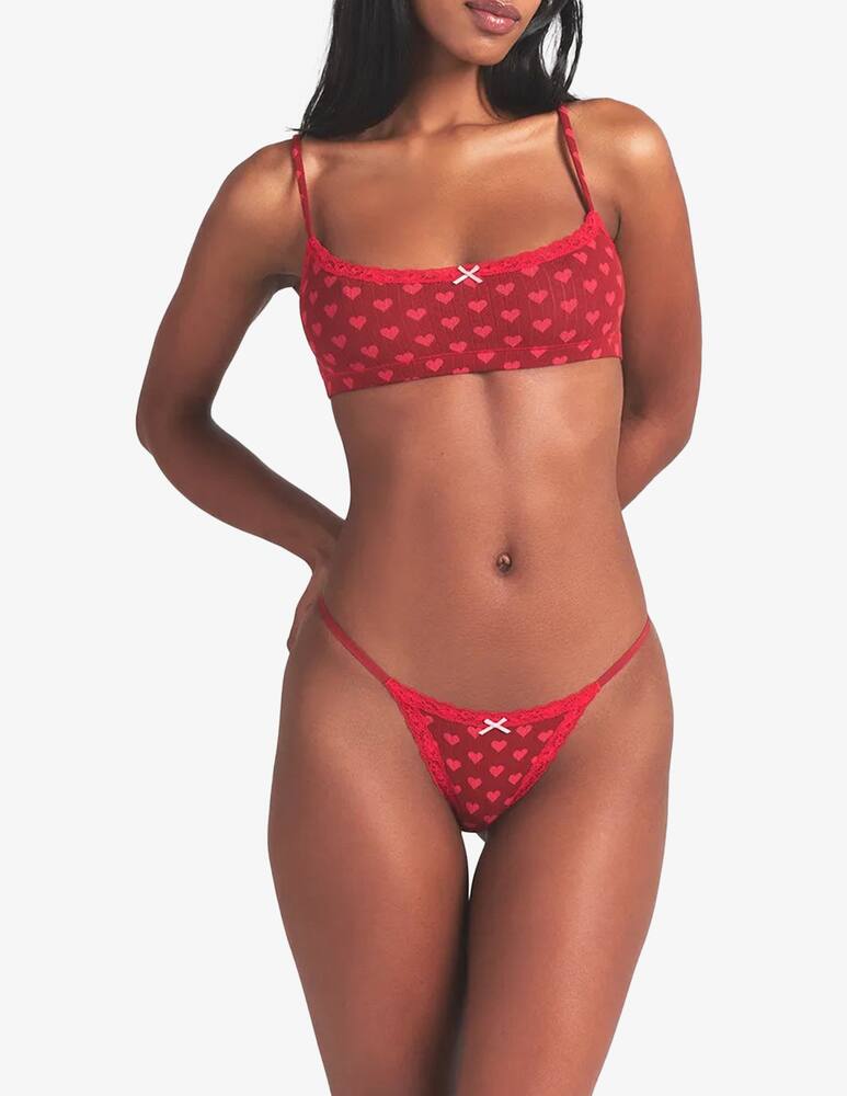 rinascente SKIMS Pointelle scoop bralette