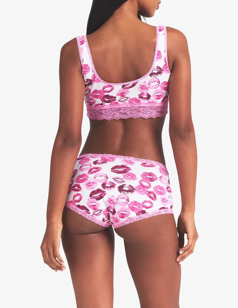 rinascente SKIMS Lace trim kiss print boyshort