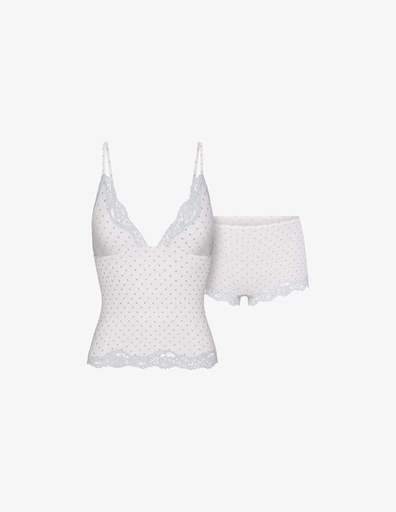 rinascente SKIMS Set intimo top e boyshort pizzo