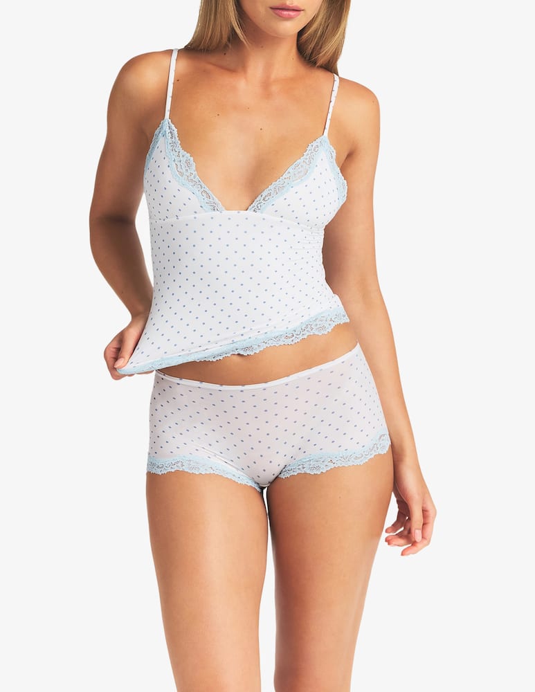 rinascente SKIMS Set intimo top e boyshort pizzo