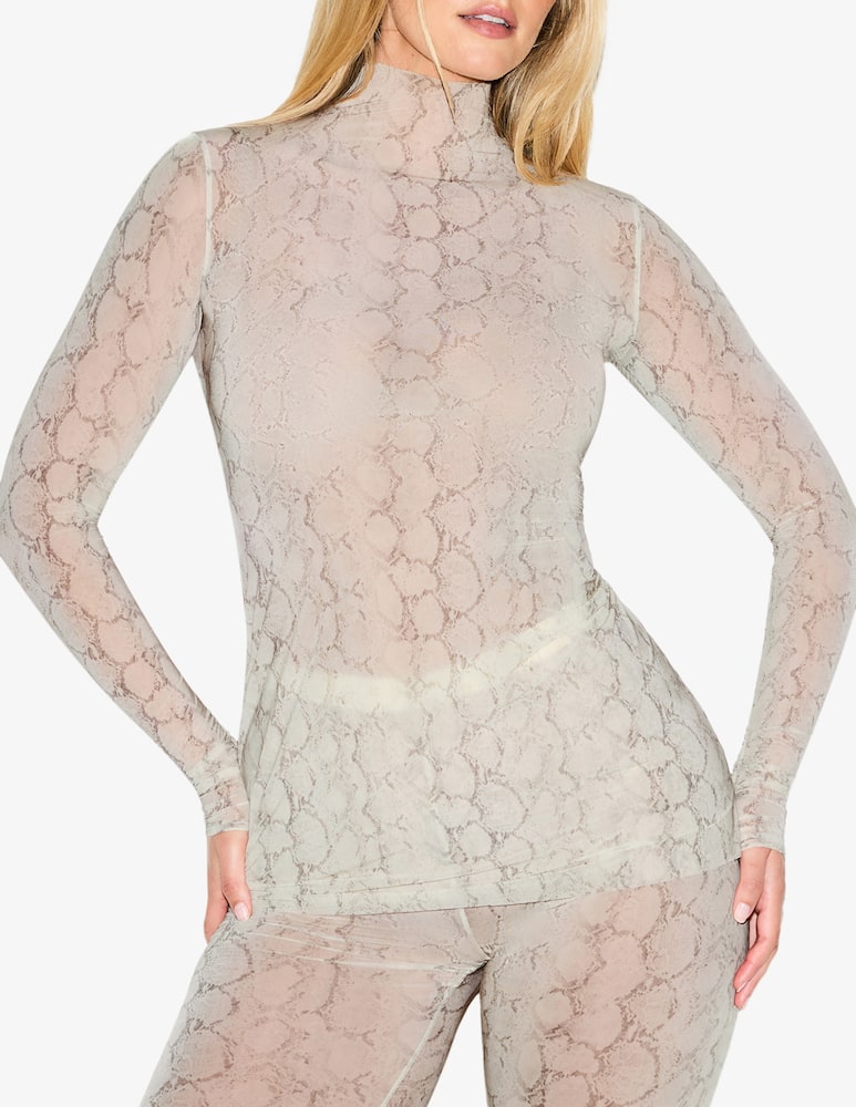 SKIMS Vestito corto a manica lunga - immagine 1 SKIMS Vestito corto a manica lunga - immagine 1