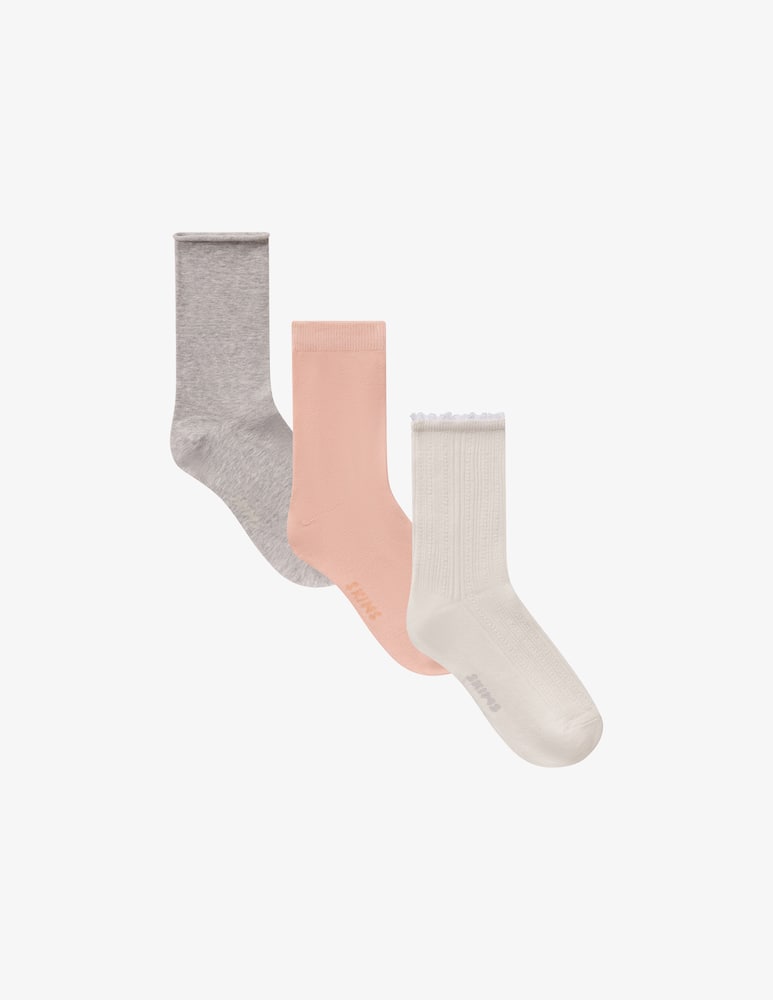SKIMS Calze testurizzate 3 pack - immagine 1 SKIMS Calze testurizzate 3 pack - immagine 1