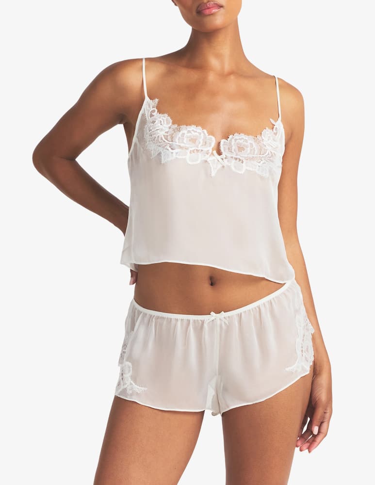 rinascente SKIMS Set top e short in seta