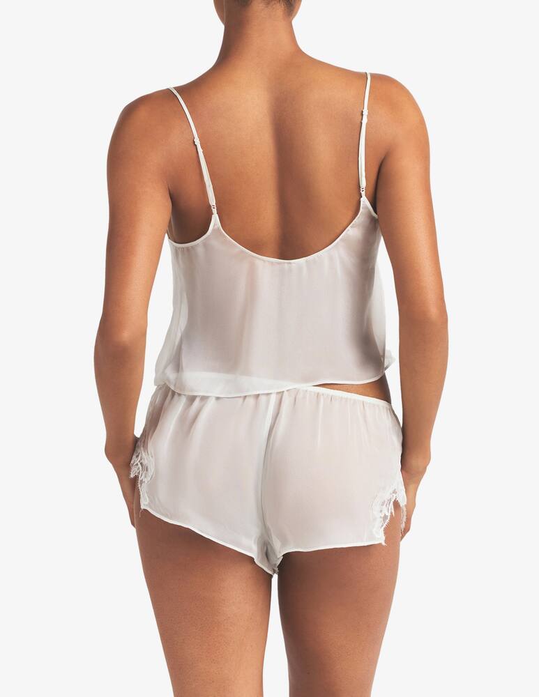 rinascente SKIMS Set top e short in seta