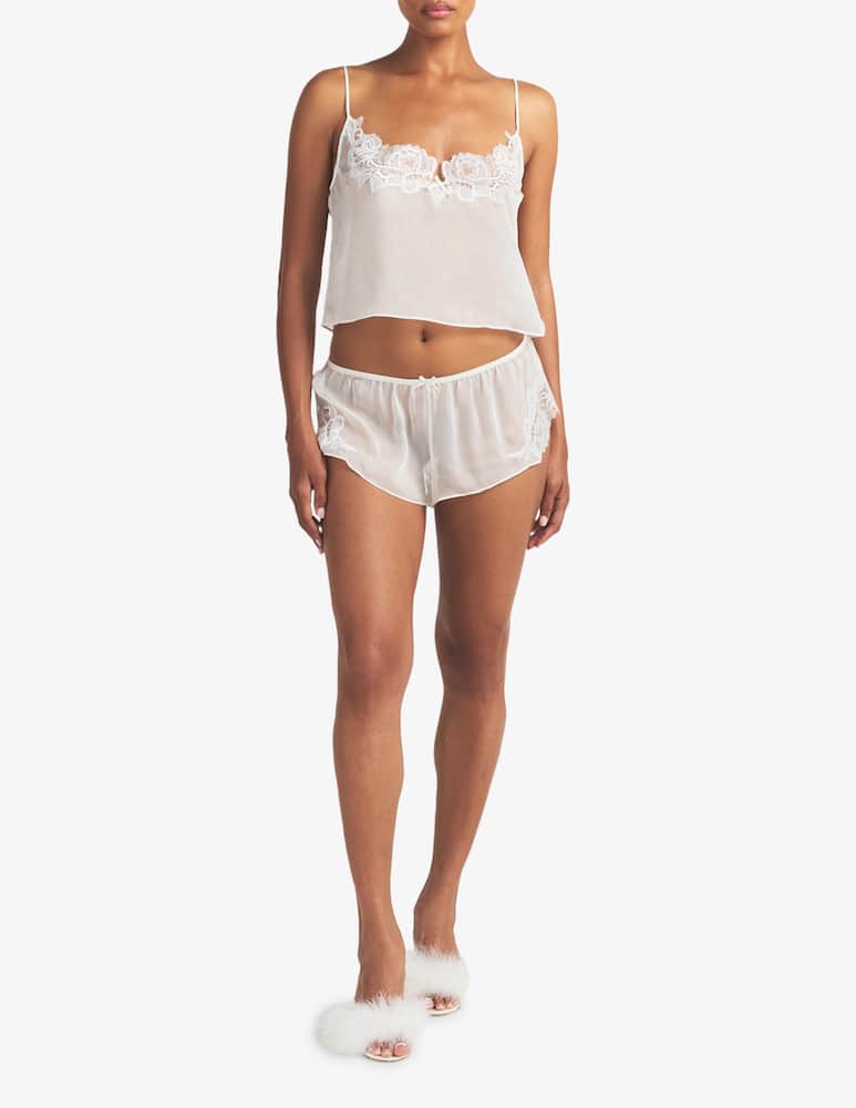 SKIMS Set top e short in seta - immagine 3 SKIMS Set top e short in seta - immagine 3