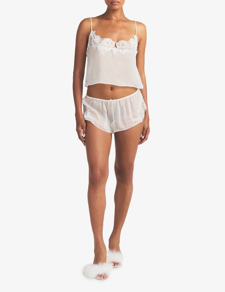 rinascente SKIMS Set top e short in seta