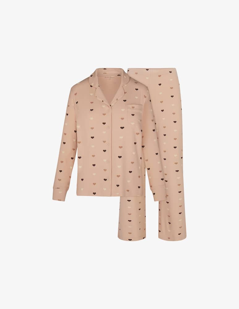rinascente SKIMS Heart print pyjama set