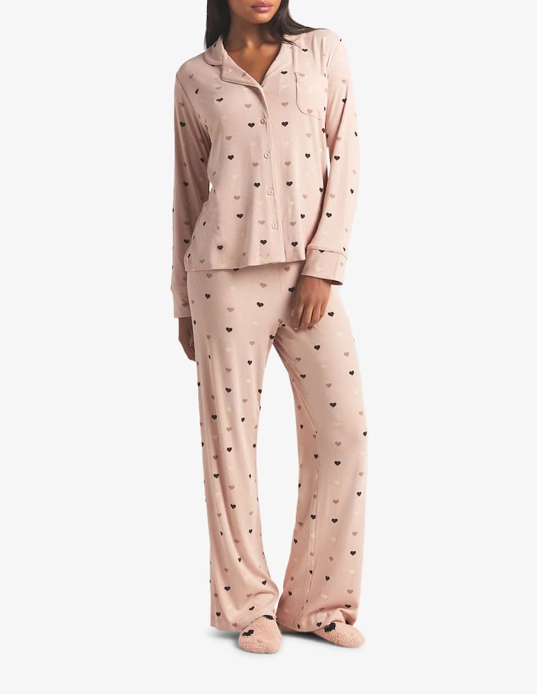 rinascente SKIMS Heart print pyjama set