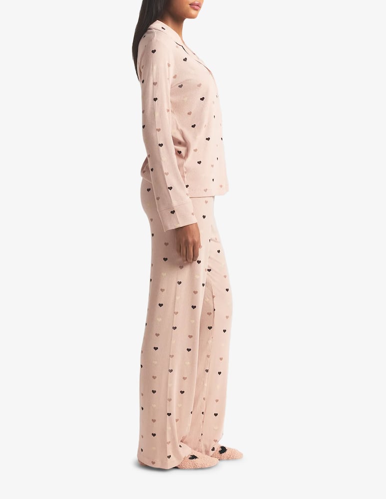 rinascente SKIMS Heart print pyjama set