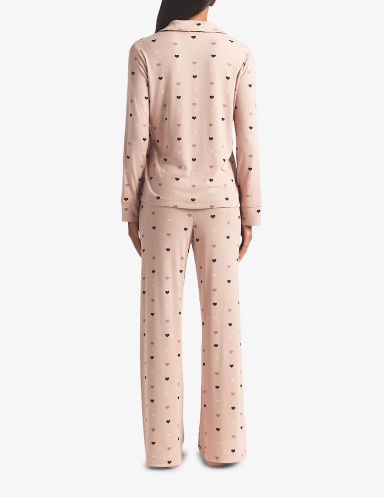 rinascente SKIMS Heart print pyjama set