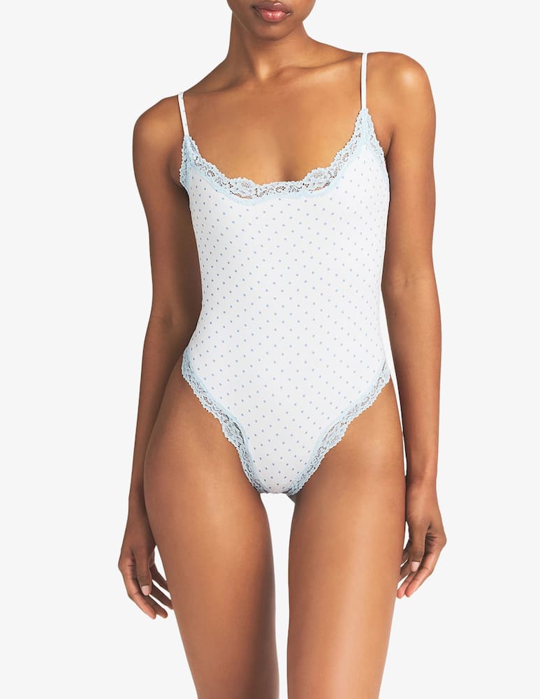 SKIMS Body con pizzo e pois - immagine 1 SKIMS Body con pizzo e pois - immagine 1