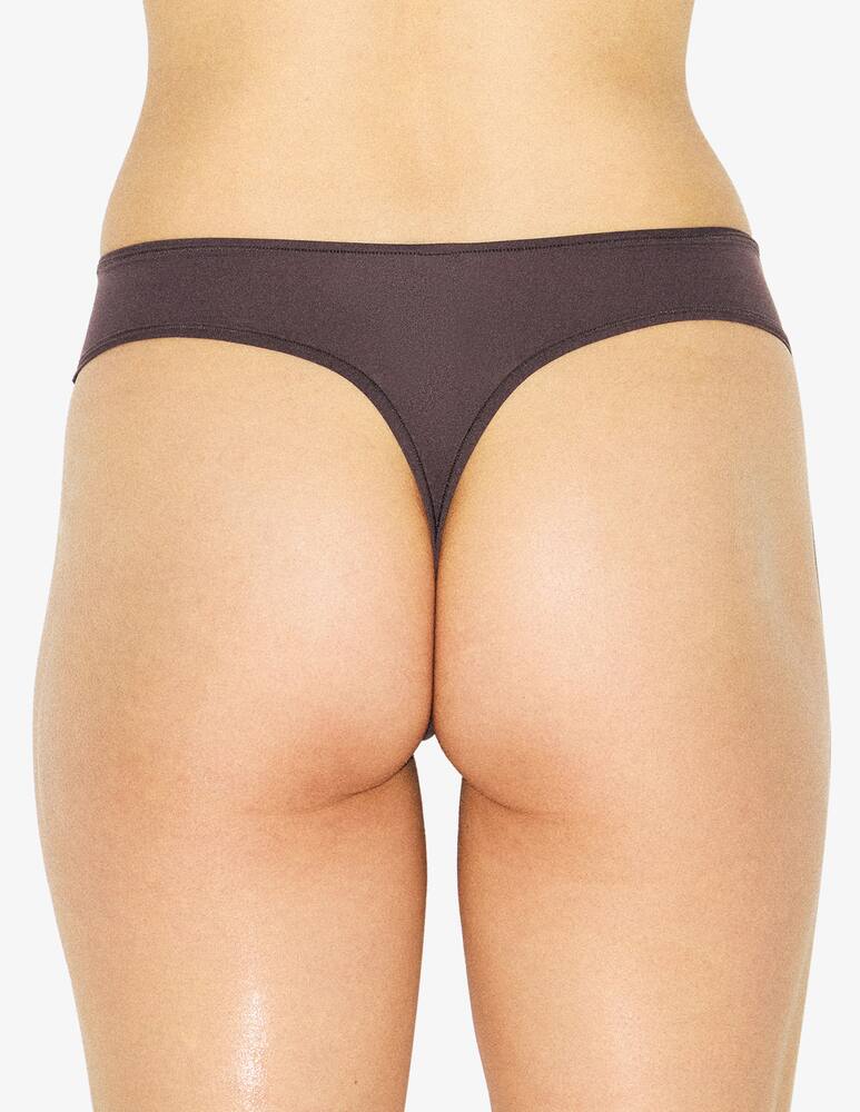 rinascente SKIMS Safari print thong set