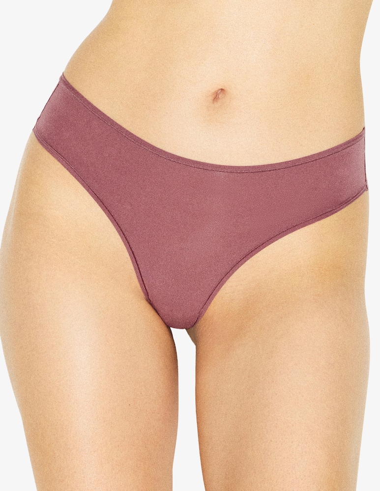 rinascente SKIMS Safari print thong set