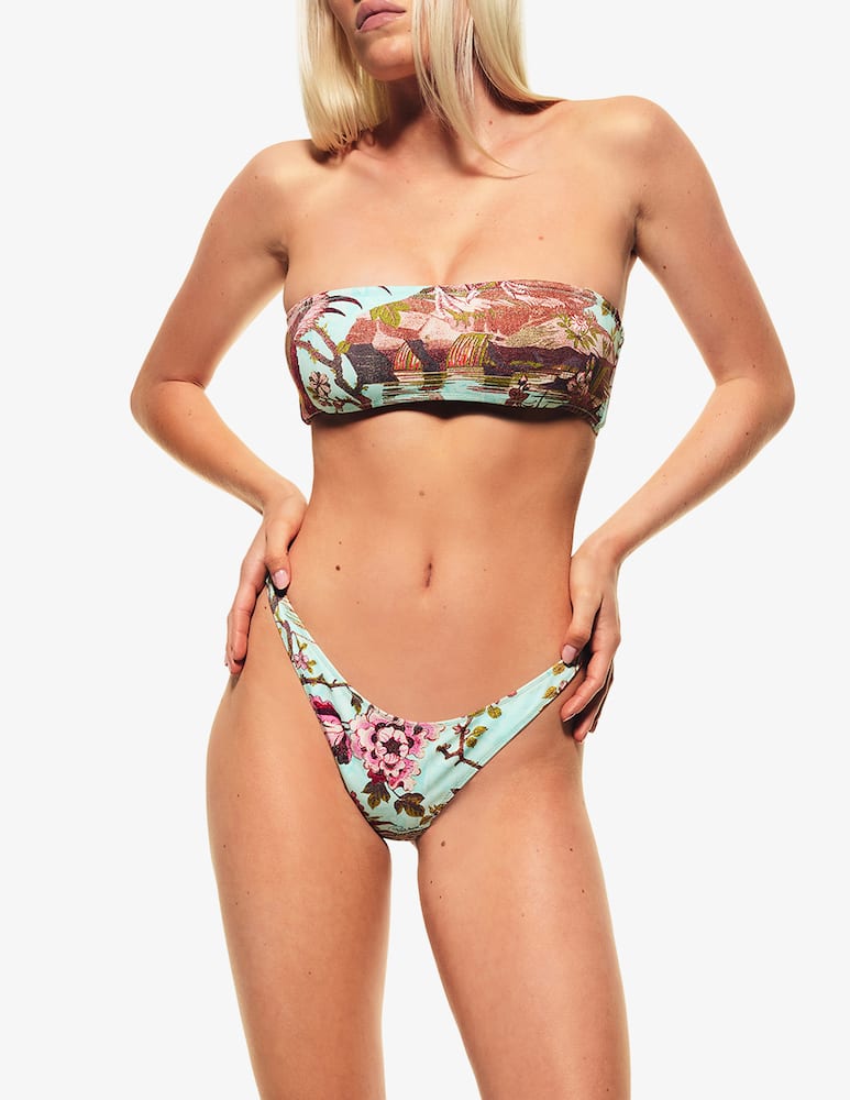 rinascente SKIMS Roberto Cavalli x Skims bandeau bikini