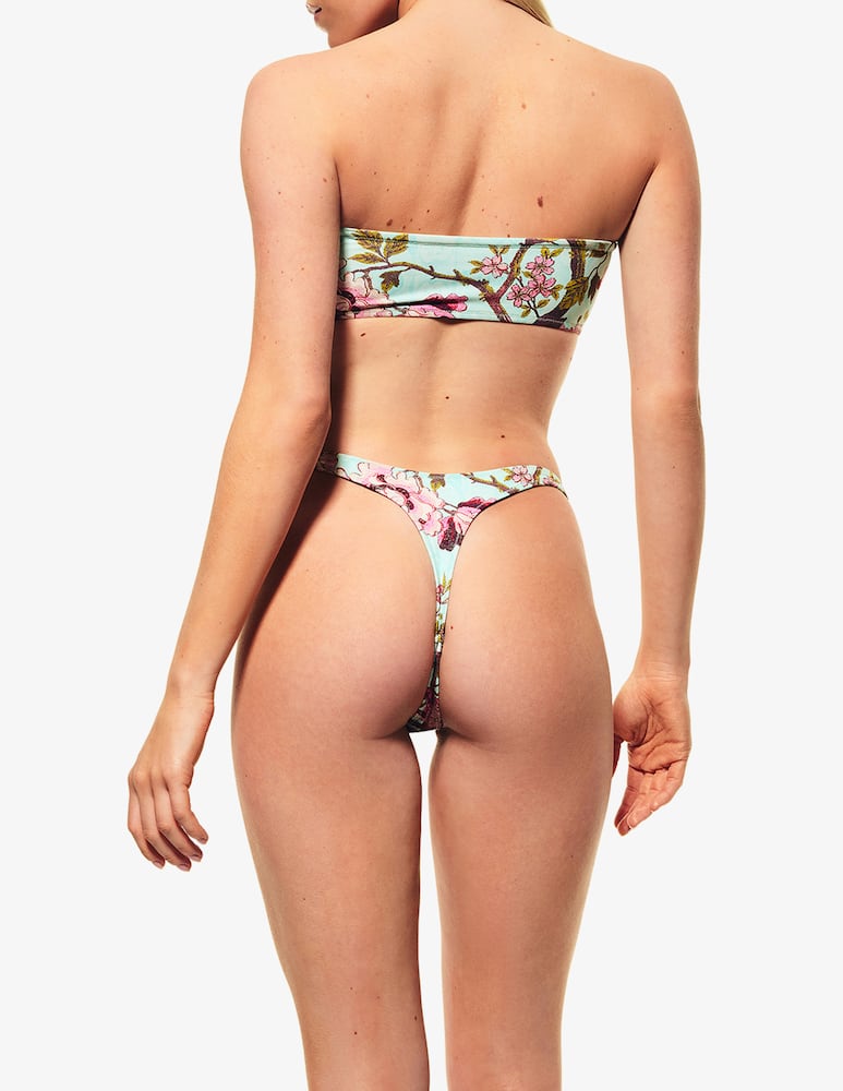 rinascente SKIMS Roberto Cavalli x Skims bandeau bikini