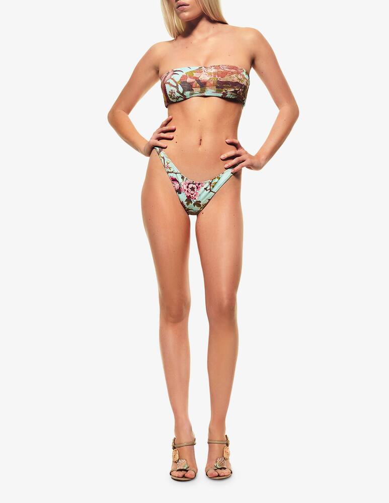 rinascente SKIMS Roberto Cavalli x Skims bandeau bikini