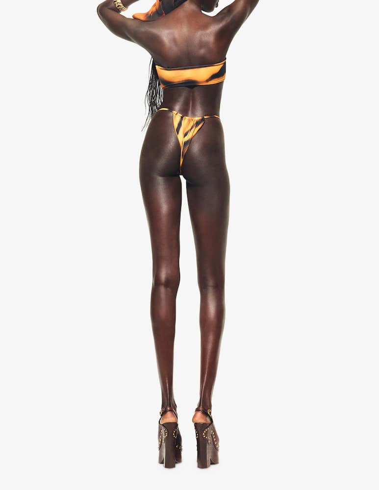 rinascente SKIMS Roberto Cavalli x Skims bandeau bikini