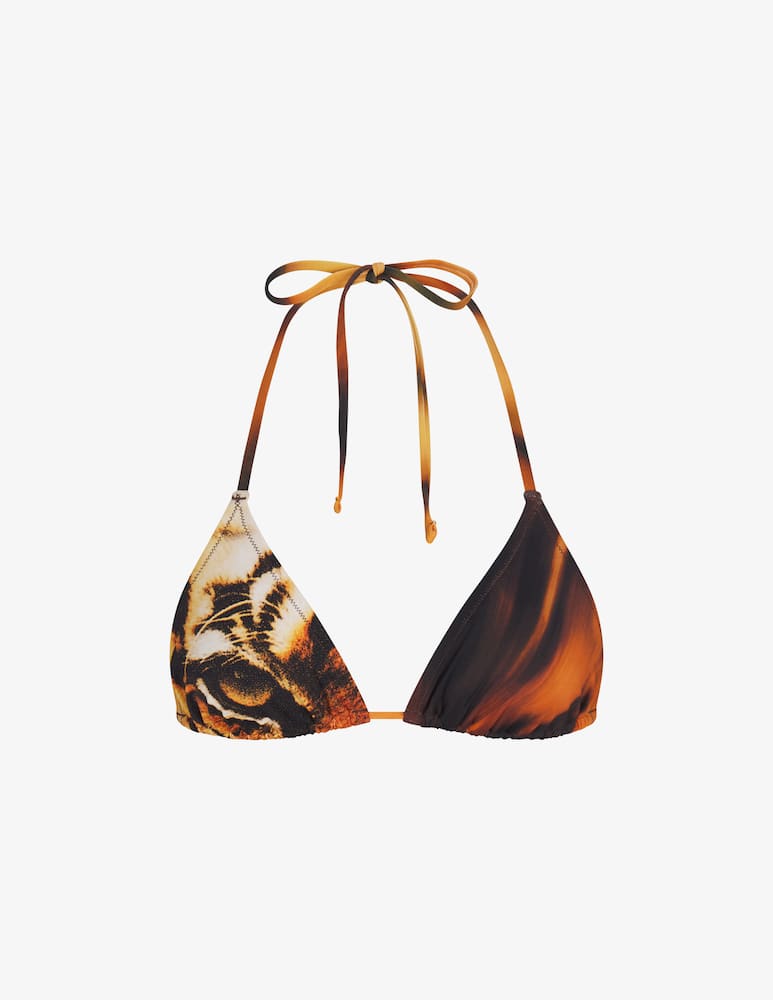 rinascente SKIMS Roberto Cavalli x Skims triangle bikini top