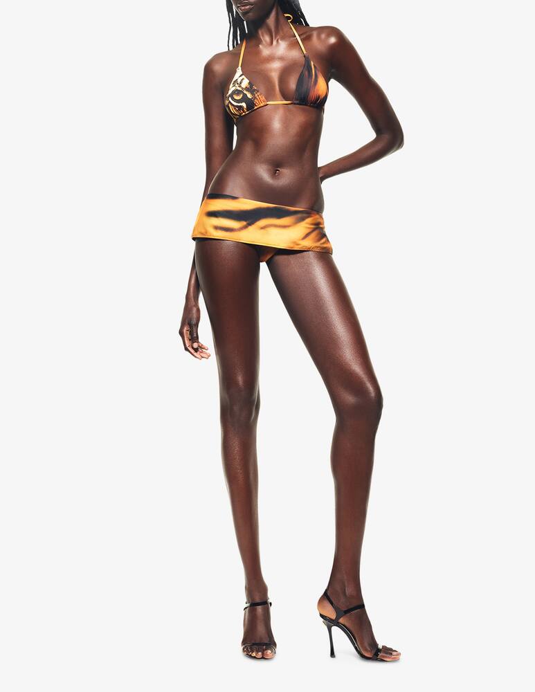 rinascente SKIMS Roberto Cavalli x Skims triangle bikini top