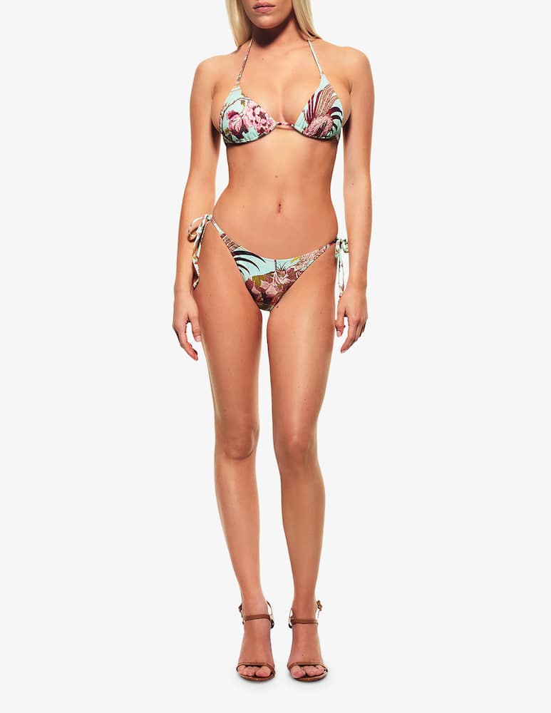 rinascente SKIMS Roberto Cavalli x Skims triangle bikini top