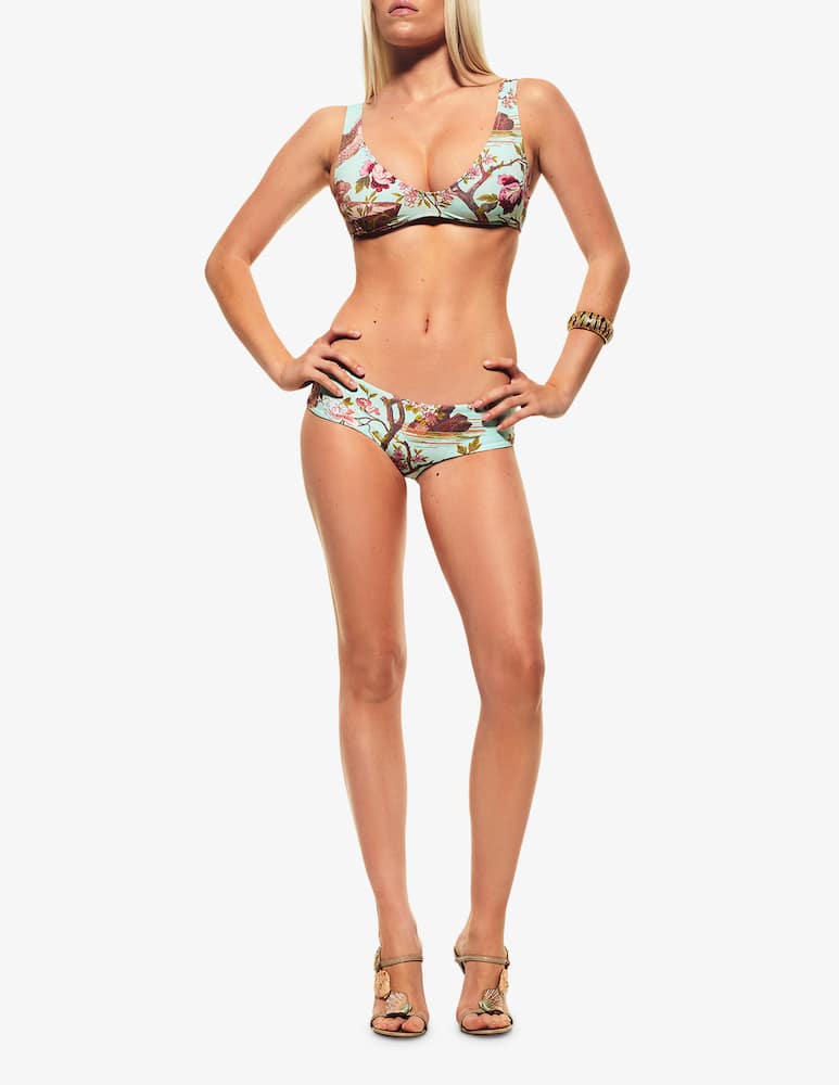 rinascente SKIMS Roberto Cavalli x Skims triangle bikini top