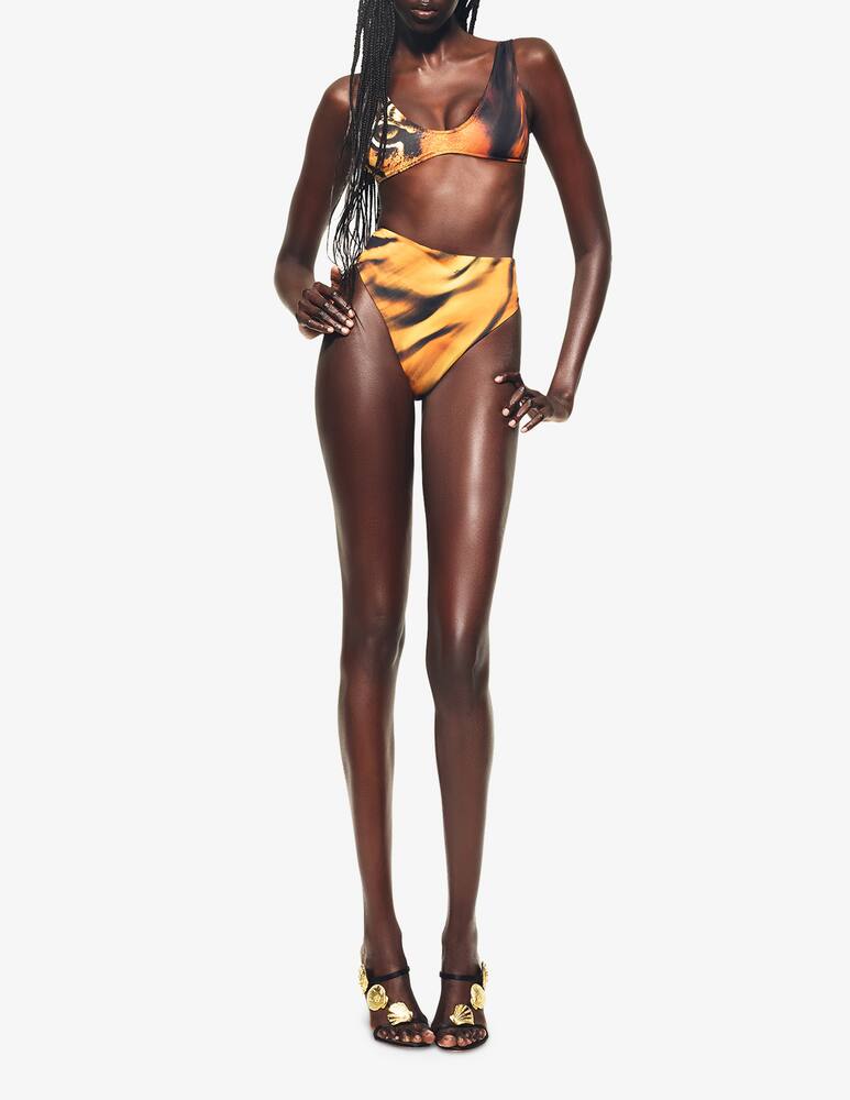 rinascente SKIMS Roberto Cavalli x Skims triangle bikini top