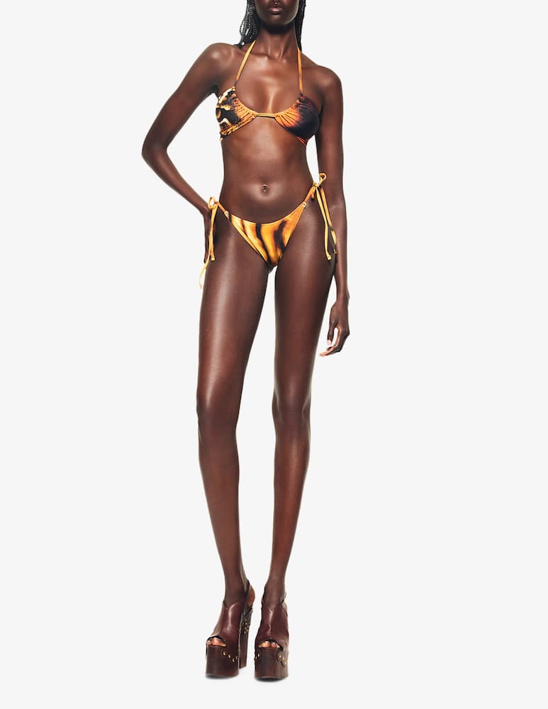 rinascente SKIMS Roberto Cavalli x Skims bikini bottom
