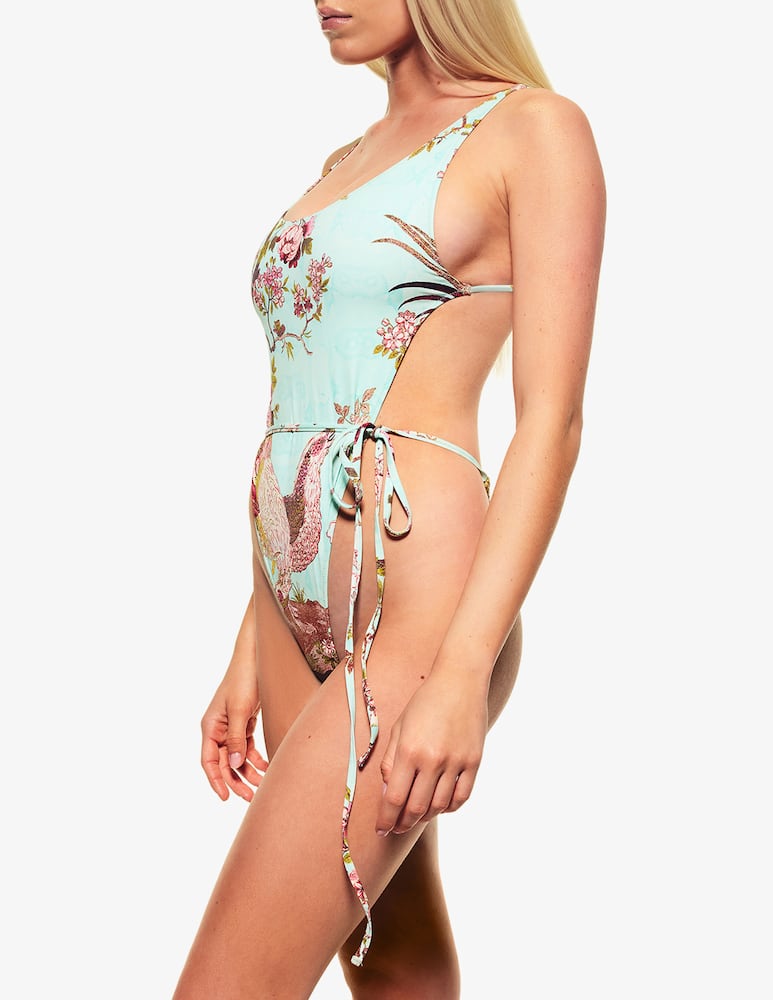 rinascente SKIMS Roberto Cavalli x Skims one piece swimsuit