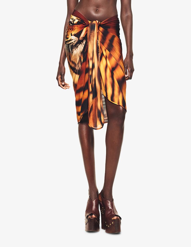 SKIMS Pareo tigre Roberto Cavalli x Skims - immagine 1