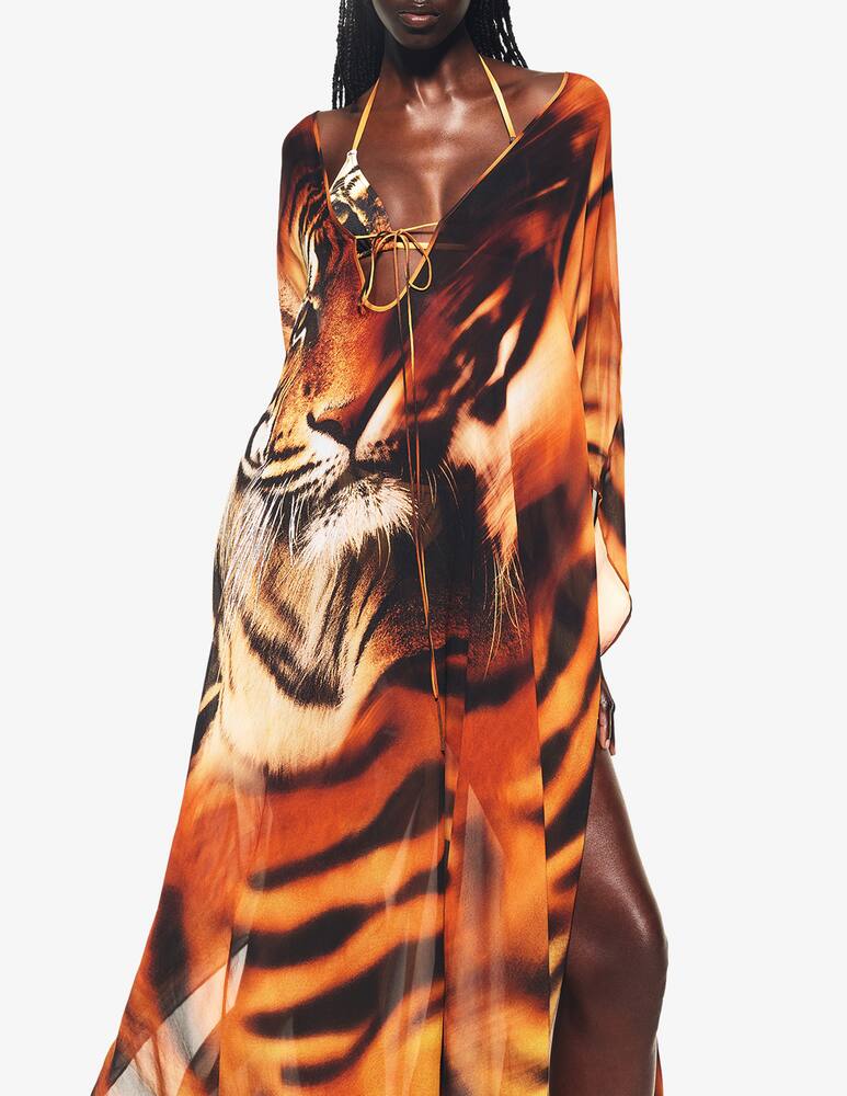 rinascente SKIMS Kaftano lungo Roberto Cavalli x Skims