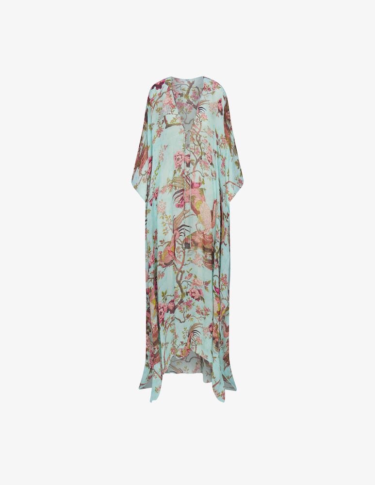rinascente SKIMS Roberto Cavalli x Skims floral long kaftan