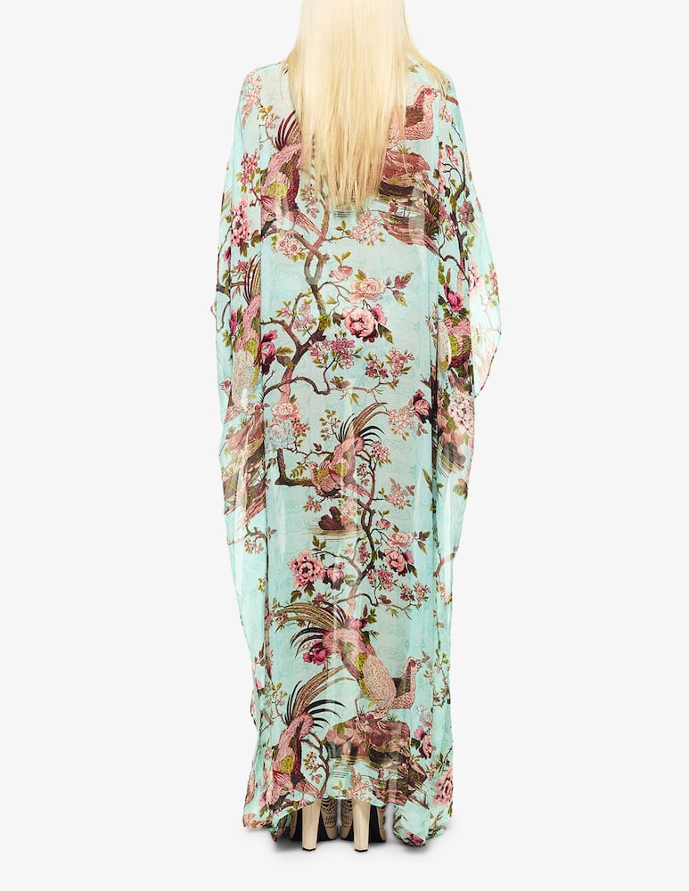 rinascente SKIMS Roberto Cavalli x Skims floral long kaftan