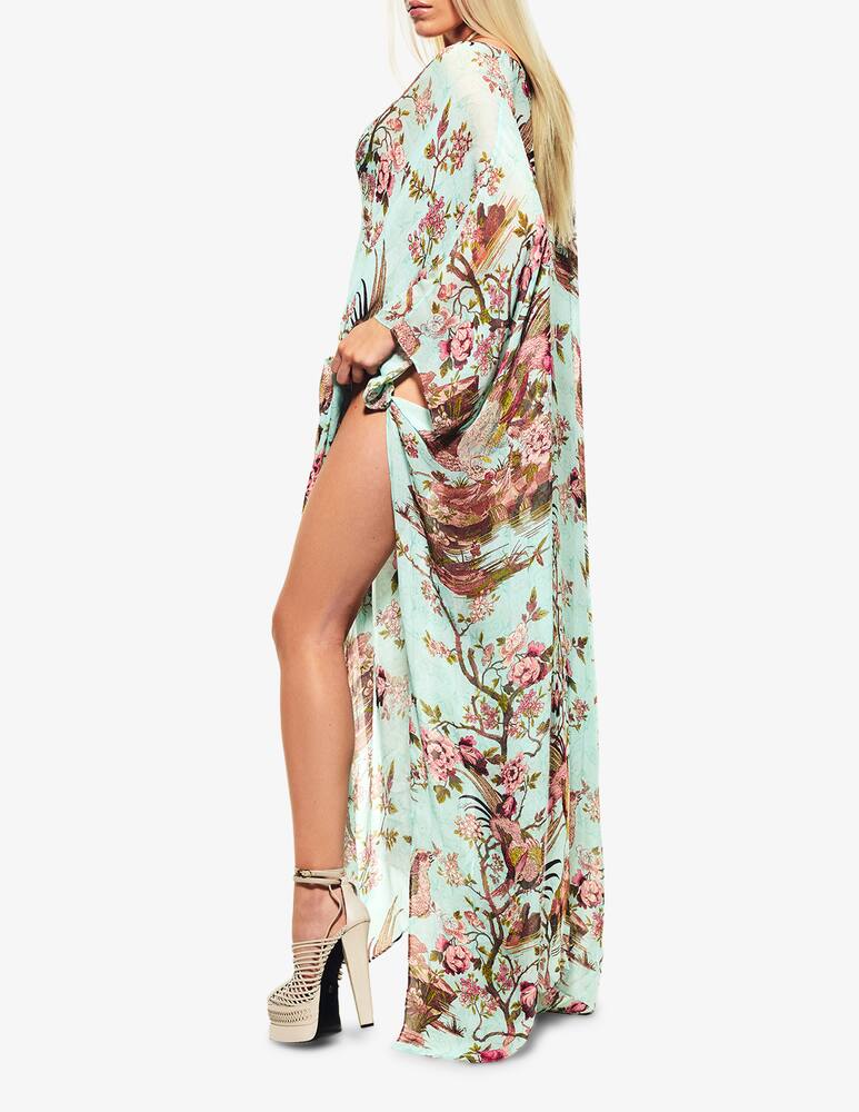 rinascente SKIMS Roberto Cavalli x Skims floral long kaftan