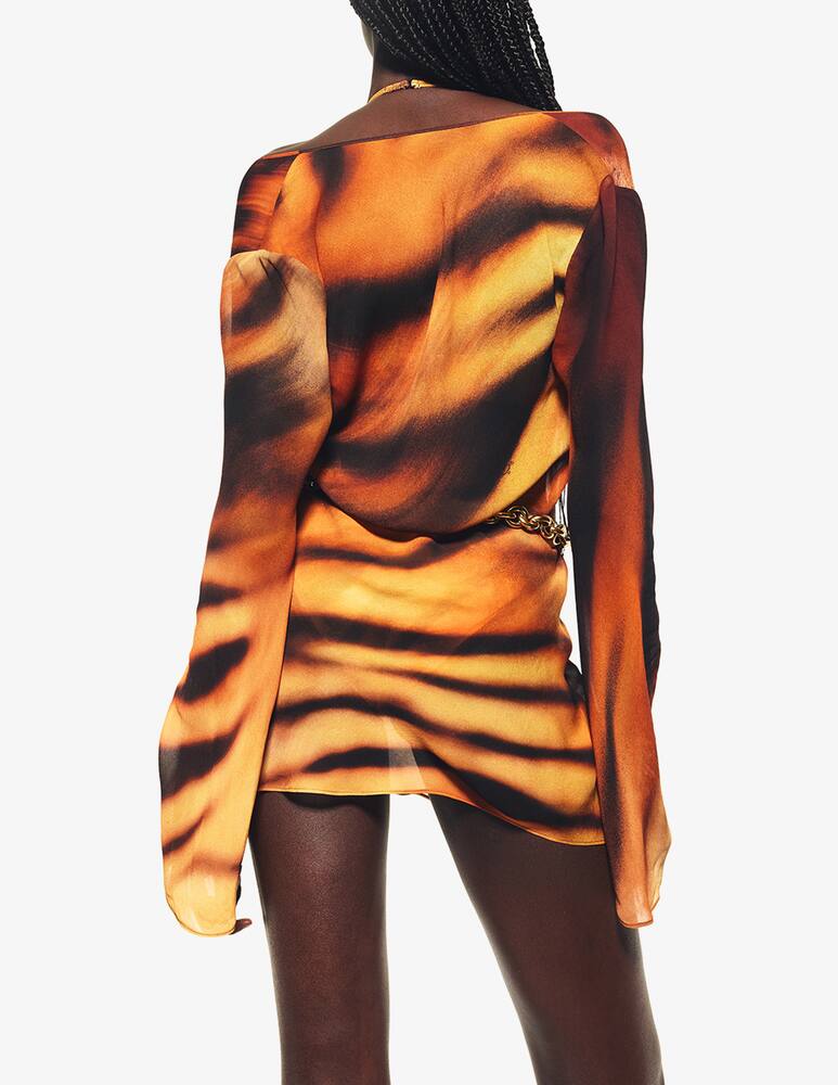 rinascente SKIMS Abito mini stampato Roberto Cavalli x Skims