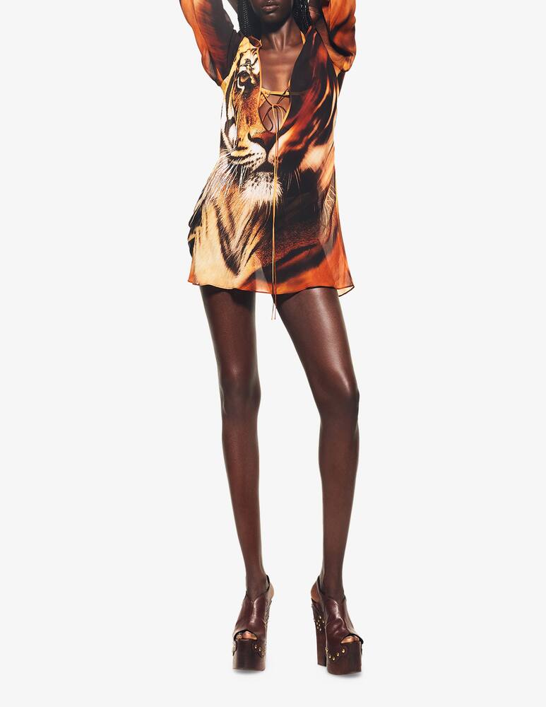 rinascente SKIMS Abito mini stampato Roberto Cavalli x Skims