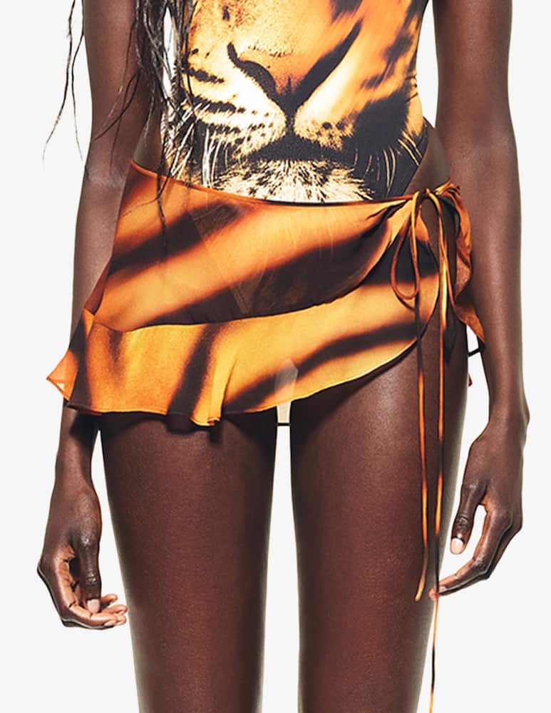 rinascente SKIMS Gonna mini Roberto Cavalli x Skims