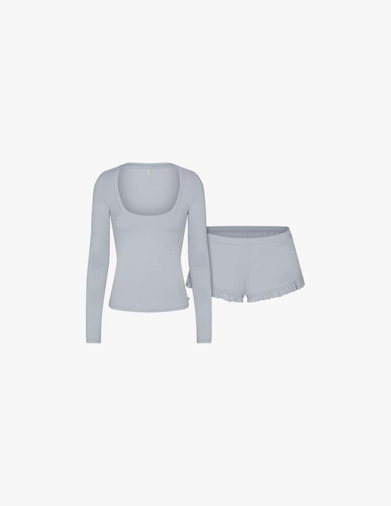 rinascente SKIMS Scoop neck top sleep set