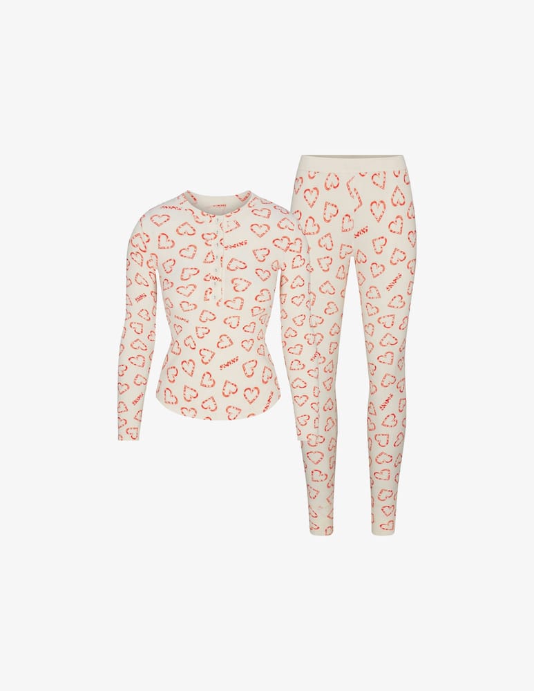 SKIMS Set henley e pantaloni - immagine 4 SKIMS Set henley e pantaloni - immagine 4