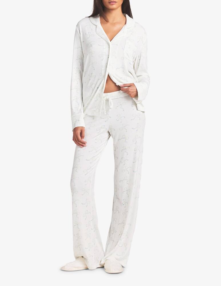rinascente SKIMS Bow print pyjama set
