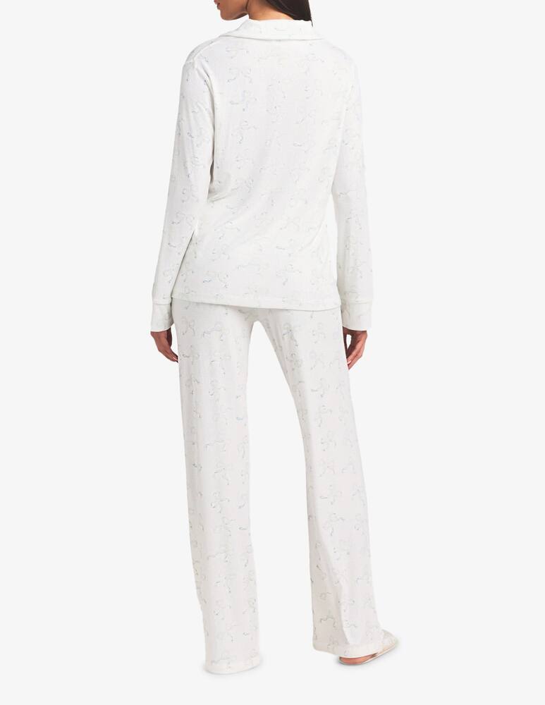 rinascente SKIMS Bow print pyjama set